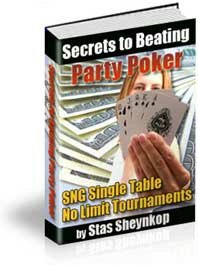 Secrets to EASILY winning Party Poker Tournaments - ebook Secrets to EASILY winning Party Poker Tournaments - ebook