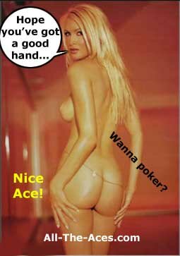 Hot supermodel Caprice teaches you how to play poker